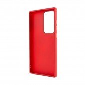 TPU чехол Bonbon Metal Style для Samsung Galaxy S24 Красный TPU чехол Bonbon Metal Style для Samsung Galaxy S24 Красный