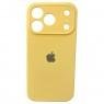 Силиконовый чехол для iPhone 17 Pro Yellow FULL