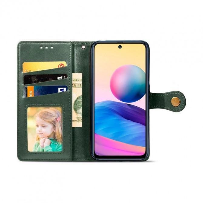 Чохол-книжка GETMAN Gallant for Motorola G24/ G04 Green-1