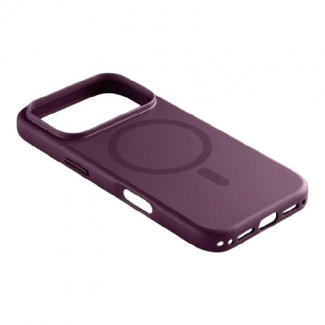 Чехол PC Matte Color with Magnetic Fit для Apple iPhone 17 Pro Max / 18 Pro Max (6.9") Dark Cherry-1