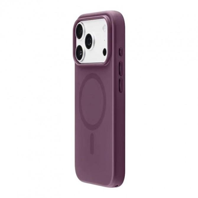 Чехол PC Matte Color with Magnetic Fit для Apple iPhone 17 Pro Max / 18 Pro Max (6.9") Dark Cherry-2