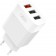 Сетевое зарядное устройство XO L72 QC3.0 30W (18W/1 USB+2.4A/2 USB)+Lightning White
