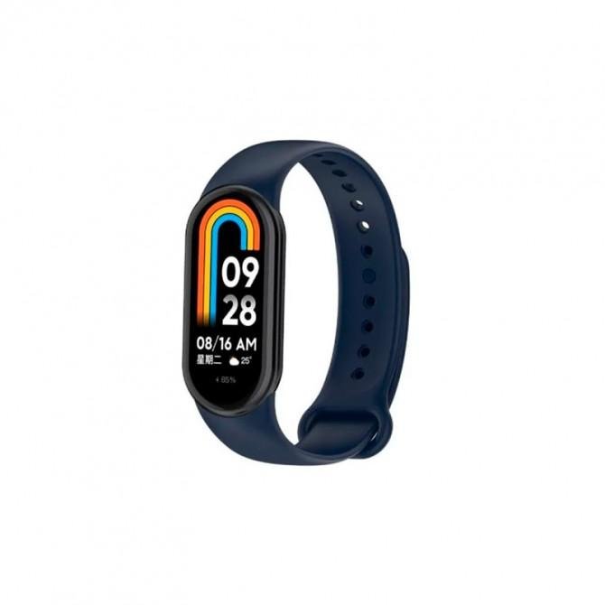Ремінець для браслета Mi Band 8/9 (Silicon) Navy Blue