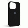 Силіконовий чохол для iPhone 16 Pro Black FULL