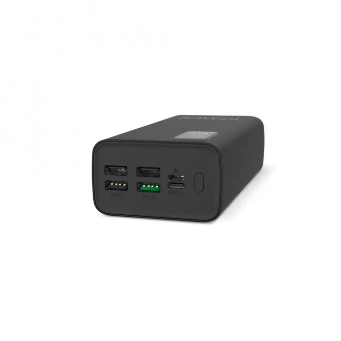 Додаткова батарея Titanium TPB-728S-W 22.5W QC+PD 30000mAh Black-1