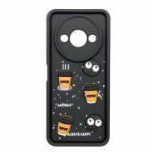 Чохол TPU Toys Case для Xiaomi Redmi A3 (Black / Always Happy) Чохол TPU Toys Case для Xiaomi Redmi A3 (Black / Always Happy)