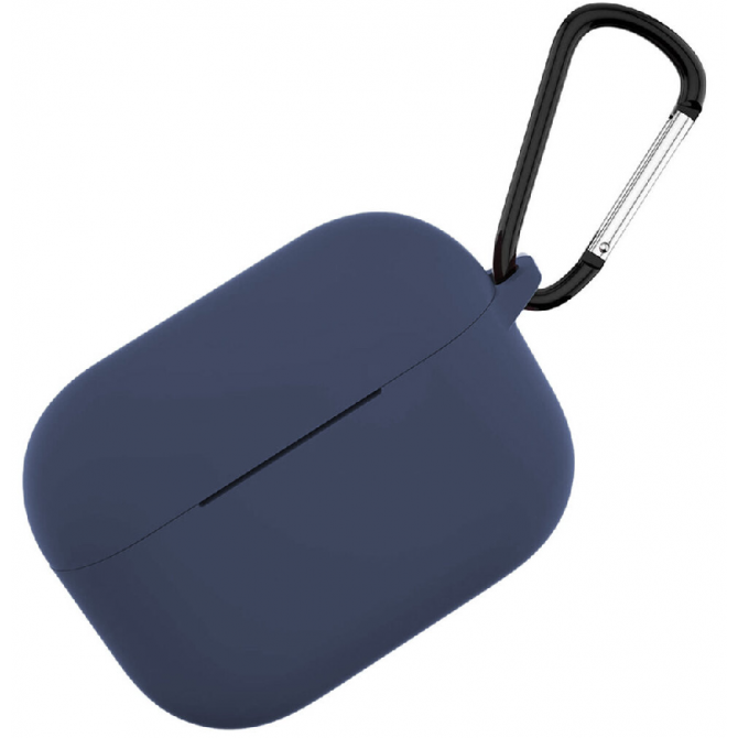Чехол Silicone Protective Case For Airpods Pro Dark Blue-1