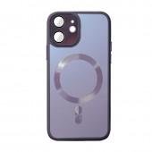 Чехол TPU+Glass Sapphire Midnight with MagSafe для Apple iPhone 11 (6.1