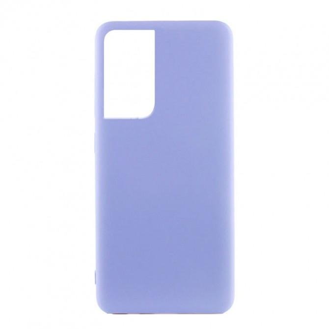 Чехол Original Soft Case Samsung Galaxy S23 Ultra Сиреневый FULL