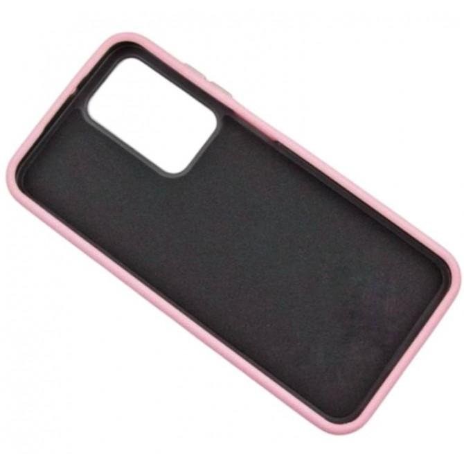 Шкіряний чохол Leather Case Metal Buttons для Samsung Galaxy A15 4G/5G / M15 5G Light Pink-3