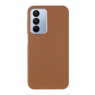 Шкіряний чохол Leather Case Metal Buttons для Samsung Galaxy A15 4G/5G / M15 5G Brown