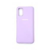 Оригинальный силиконовый чехол для Samsung A025 Galaxy A02s Бузковый FULL