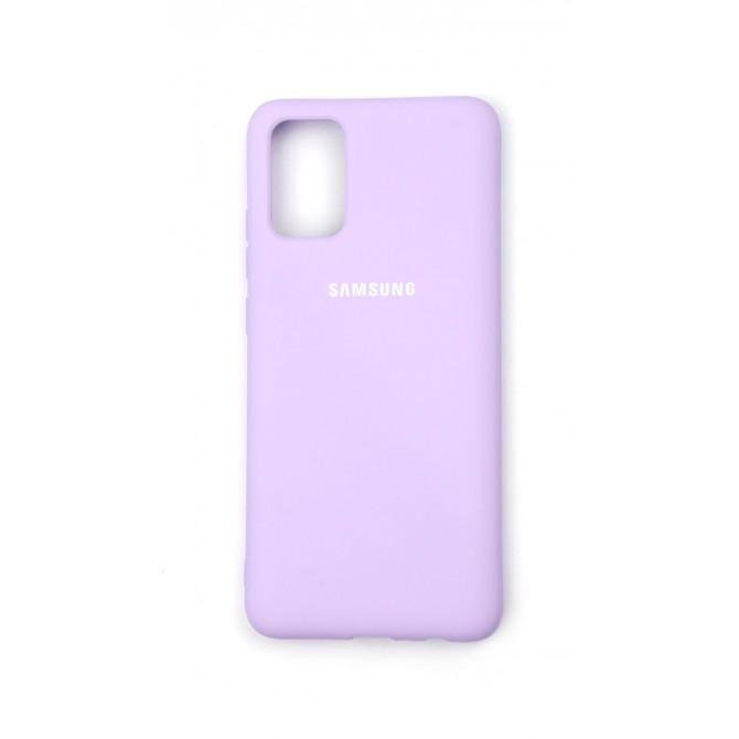 Чохол накладка Original Soft Case Samsung A025 Galaxy A02s Бузковий FULL