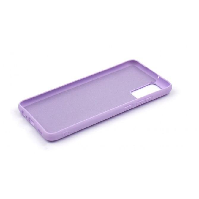 Чохол накладка Original Soft Case Samsung A025 Galaxy A02s Бузковий FULL-3