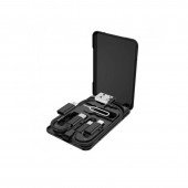 Кабель Hoco U86 Treasure with Storage Case Multi 3in1 3A Black 0.28m Кабель Hoco U86 Treasure with Storage Case Multi 3in1 3A Black 0.28m