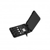 Кабель Hoco U86 Treasure with Storage Case Multi 3in1 3A Black 0.28m Кабель Hoco U86 Treasure with Storage Case Multi 3in1 3A Black 0.28m