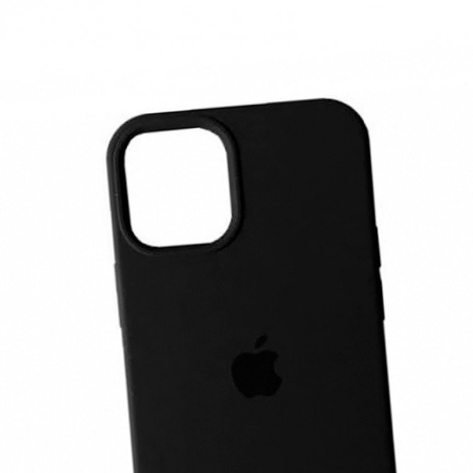 Силіконовий чохол для iPhone 13 Чорний FULL-2