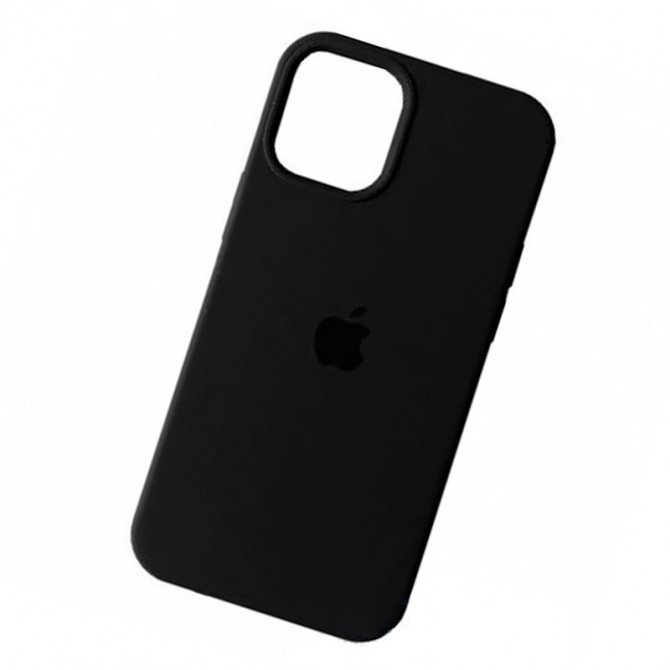 Силіконовий чохол для iPhone 13 Чорний FULL-3