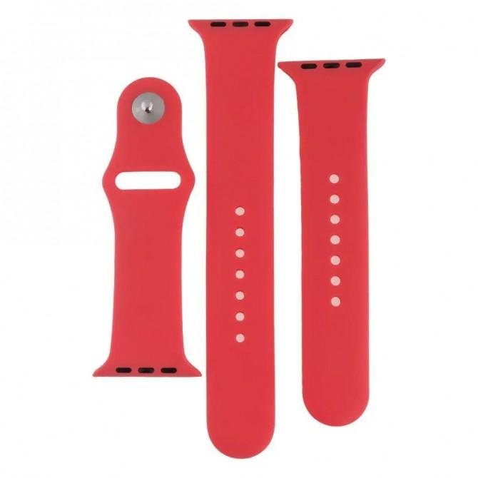 Ремешок для Apple Watch 38/40mm Sport Band Two-Piece Rose Red