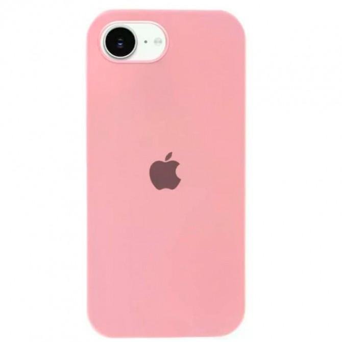 Силиконовый чехол для iPhone 16e Pink FULL