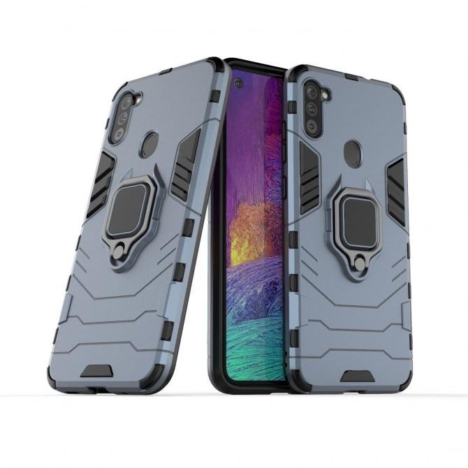 Чохол HONOR Hard Defence Series Samsung A115/M115 Galaxy A11/M11 2019 Space Grey (with magnet)-2