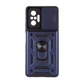 Чехол HONOR Hard Defence Series Xiaomi Redmi Note 10 Pro Blue (with Camshield and magnet)