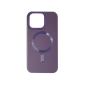 Шкіряний чохол Bonbon Leather Metal Style with MagSafe для Apple iPhone 14 Pro (6.1 Шкіряний чохол Bonbon Leather Metal Style with MagSafe для Apple iPhone 14 Pro (6.1