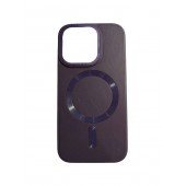 Шкіряний чохол Bonbon Leather Metal Style with MagSafe для Apple iPhone 14 Pro (6.1 Шкіряний чохол Bonbon Leather Metal Style with MagSafe для Apple iPhone 14 Pro (6.1