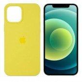 Оригінальний силіконовий чохол для iPhone 12 /12 Pro Світло Жовтий Оригінальний силіконовий чохол для iPhone 12 /12 Pro Світло Жовтий