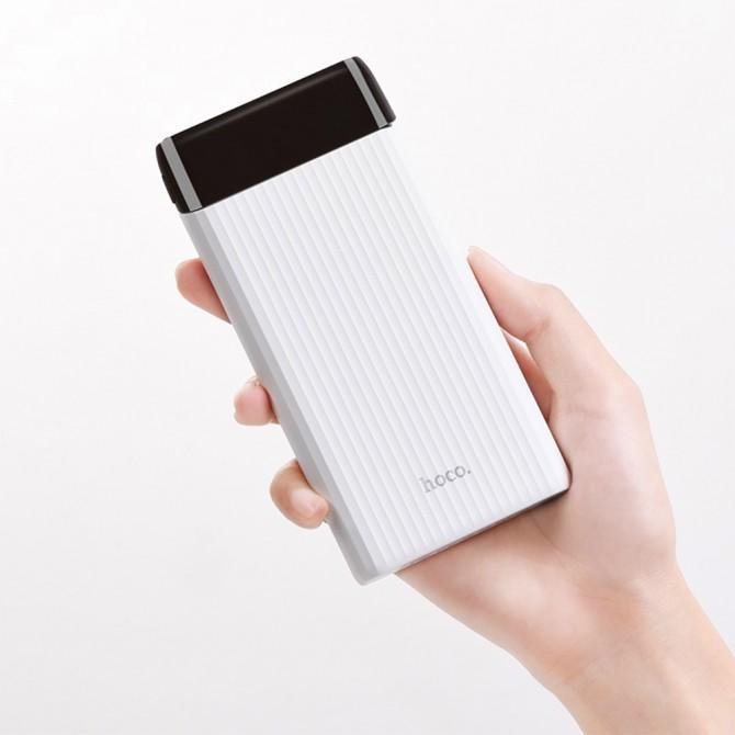 Повербанк Hoco J28 Shock (10000mAh) Бiлий-2
