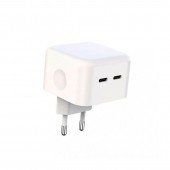 Сетевое зарядное устройство XO L102 35W/2 USB-C White Сетевое зарядное устройство XO L102 35W/2 USB-C White