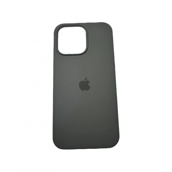 Original Full Soft Case (MagSafe) for iPhone 15 Pro Max Dark Grey