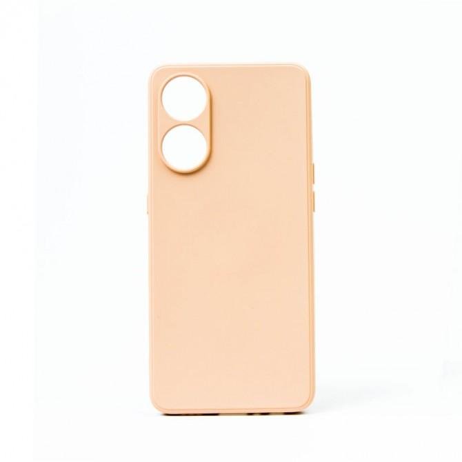 Чехол Original Soft Case Oppo Reno 8T Бежевый FULL