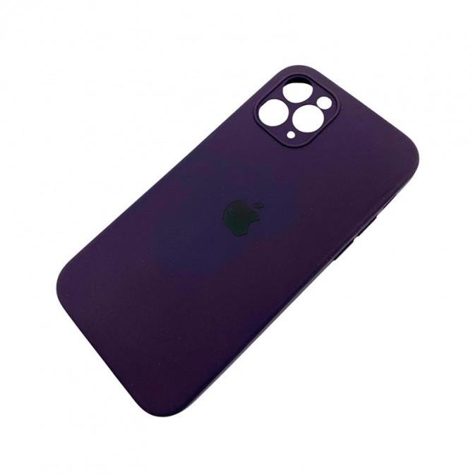 Силіконовий чохол для iPhone 11 Pro Ультрафіолетовий FULL (SQUARE SHAPE)-2