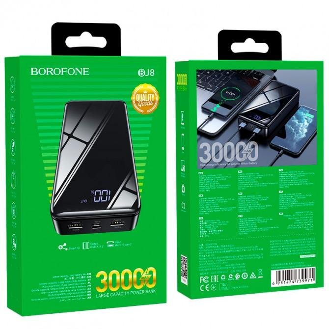 Повербанк Borofone BJ8 Extreme (30000mAh) Black-3
