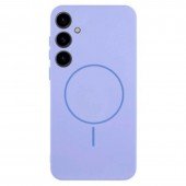 Силиконовый чехол Full Soft (MagSafe) Samsung Galaxy S24 Plus Сиреневый FULL Силиконовый чехол Full Soft (MagSafe) Samsung Galaxy S24 Plus Сиреневый FULL