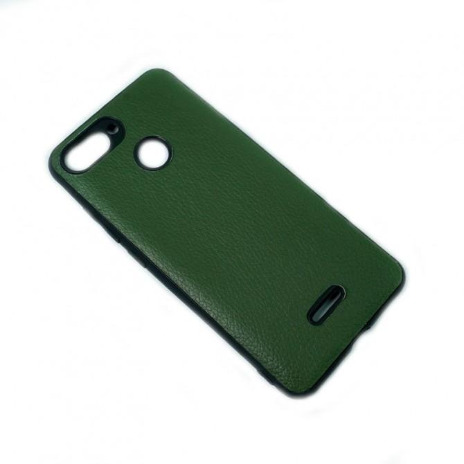 Шкіряний чохол Lava для Xiaomi Redmi 6a Green