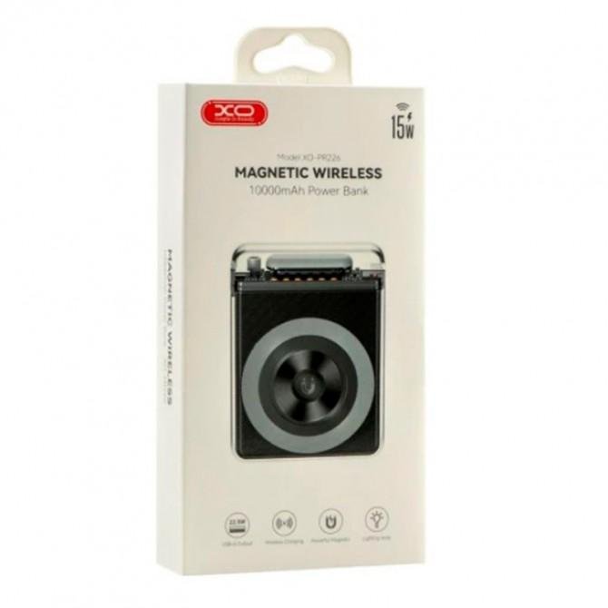 Дополнительная батарея XO PR226 10000 mAh fast charging mini magnetic absorption Black-2