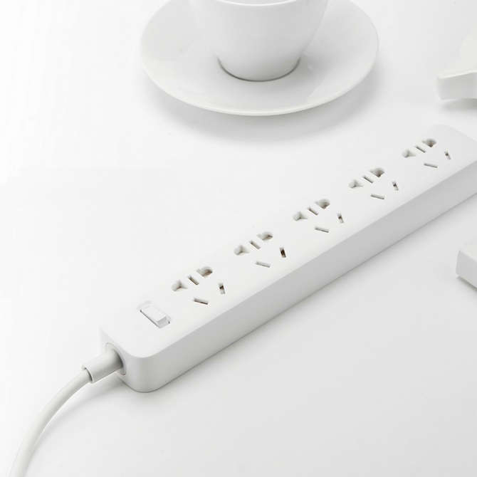 Мережевий подовжувач Xiaomi Power Strip 5 розеток Білий-2