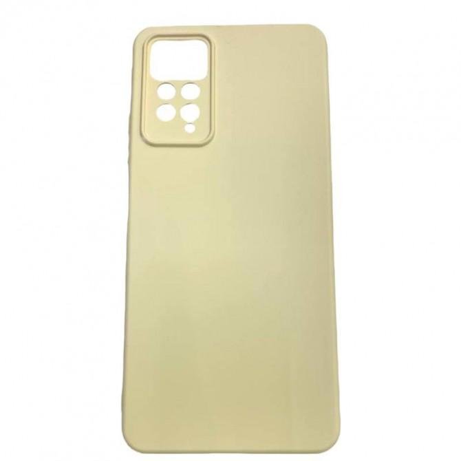 Силіконовий чохол Xiaomi Redmi Note 11 Pro Молочний FULL