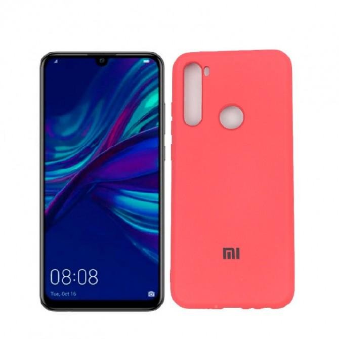 Чохол Soft Case для Xiaomi Redmi Note 8T Вишневий FULL