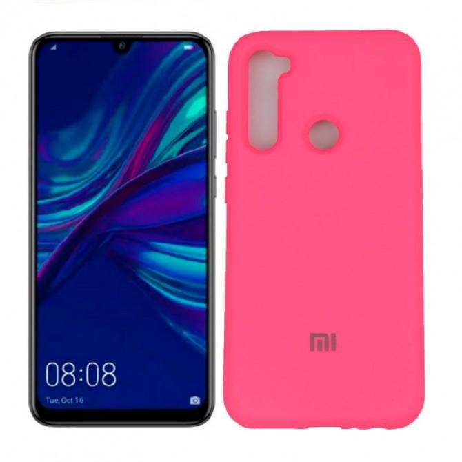 Чохол Soft Case для Xiaomi Redmi Note 8T Яскраво Рожевий FULL