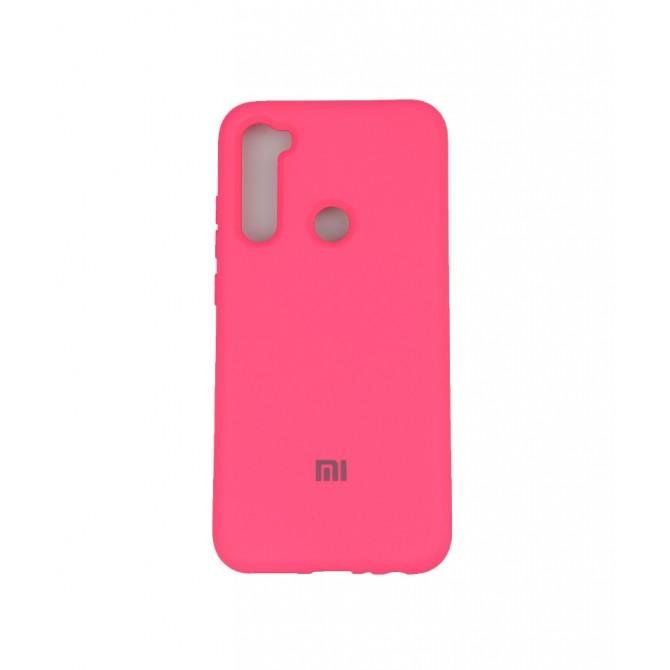 Чохол Soft Case для Xiaomi Redmi Note 8T Яскраво Рожевий FULL-3