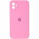 Силіконовий чохол для iPhone 11 Рожевий FULL (SQUARE SHAPE)