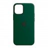 Силіконовий чохол для iPhone 16 Pro Max Dark Green FULL