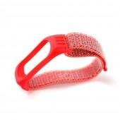 Ремешок для Xiaomi Band 3/4 Nylon design Hot Pink