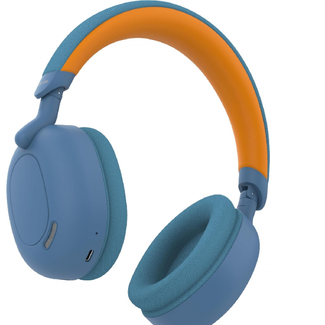 Навушники Bluetooth Headset XO BE49 Qiyue ANC Folding Handband Blue-2