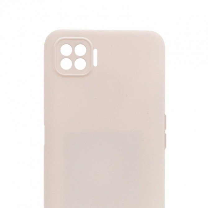 чехол накладка Original Soft Case Oppo A73 Бежевый FULL-3