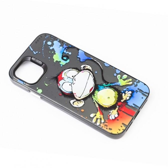 Чехол So Cool Print for Apple iPhone 13/ 14 Monkey-1