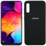 Чехол Soft Case для Samsung A705 Galaxy A70 2019 Черный FULL